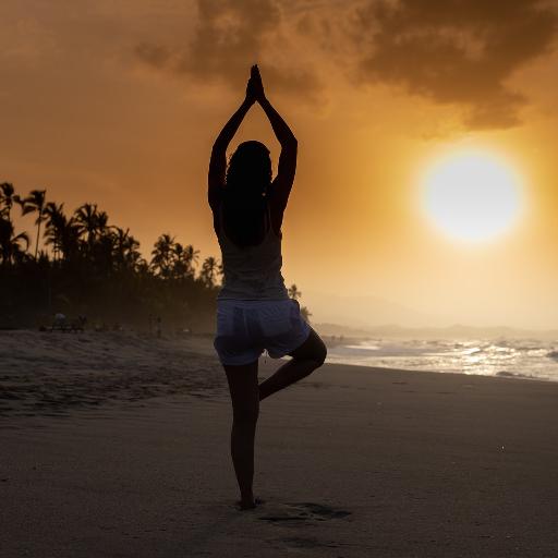 woman in white tank top and white shorts standing on beach during sunset